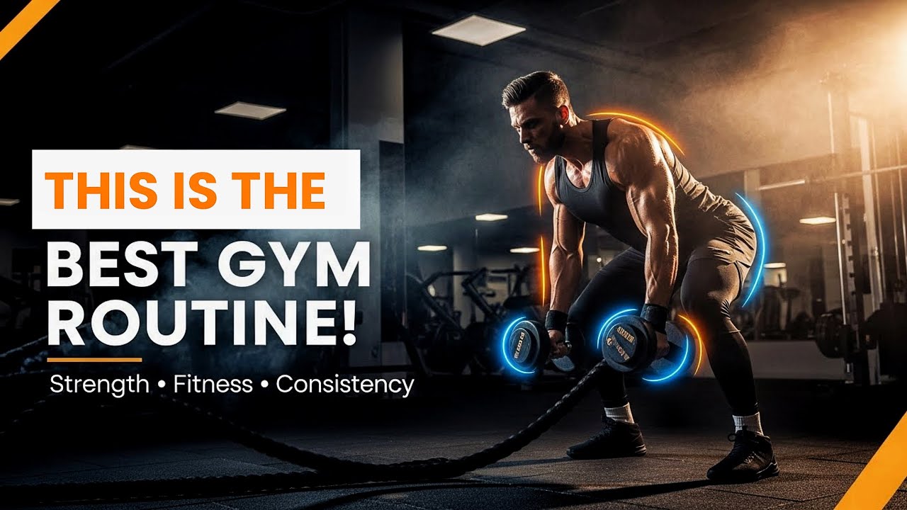 Gym Workout Routine: A Balanced Guide for Strength, Fitness, and Consistency