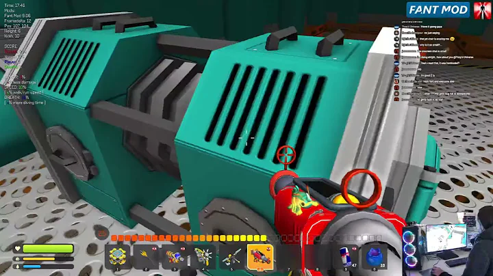 Scrap Mechanic Modded | Fant Mod - More Base Build #12