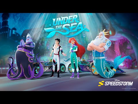 Disney Speedstorm - Season 6 Trailer 'Under The Sea' | ESRB