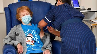 UK gives 1st doses of COVID-19 vaccine; Trump to sign order on vaccine shipment