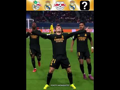 Last 5 Real Madrid vs Leipzig💀🔥