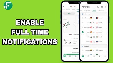 How To Enable And Turn On Full Time Notifications On FotMob App