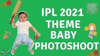 ipl theme baby photoshoot 2021| cricket theme baby photoshoot 2021[Must try] screenshot 5