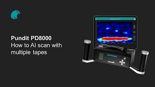 How to AI scan with multiple tapes | Pundit PD8000