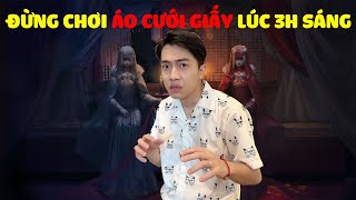 CrisDevilGamer ĐỪNG CHƠI ÁO CƯỚI GIẤY LÚC 3H SÁNG screenshot 1