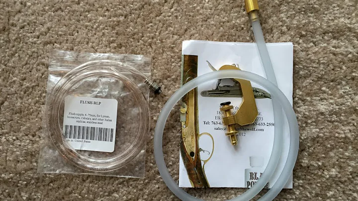 Two Flush Kits that can help you clean your muzzleloader.