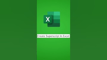 Create Superscript In Excel | #exceltutorial #shorts #viralshorts