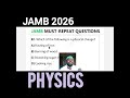 DO NOT IGNORE THESE CHEMISTRY QUESTIONS ON SOLUTION #jamb2026