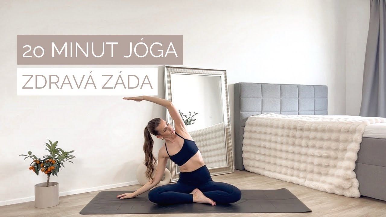 20 MIN JÓGA || Zdravá záda
