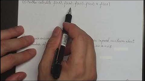 Numerical Methods – Locating Roots (Advanced Level Chapter 10.1)