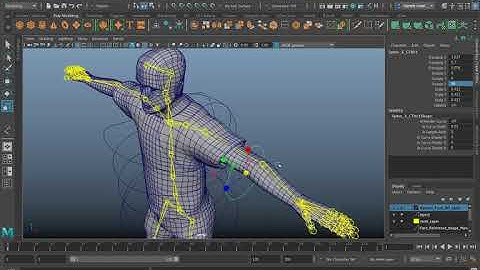 Autodesk Maya: Creating Upper Body Controls
