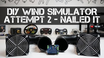 DIY SIM RACING WIND SIMULATOR - Part 2 - We Nailed It!