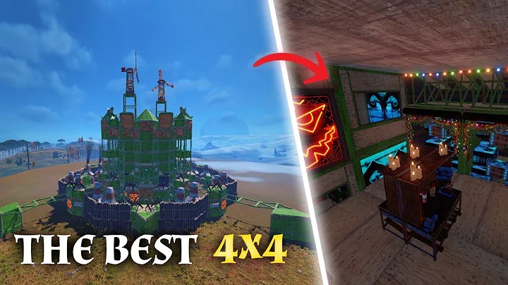 The Best 4X4 In Rust / Small group / OpenCore Base Design - rust 2025