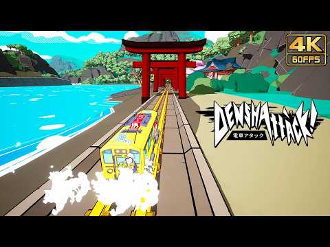 Denshattack! (pc) Full Demo Gameplay @ 4k 60ᶠᵖˢ ✔