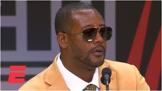 Patriots Ty Law gives emotional Hall of Fame speech | NFL on ESPN