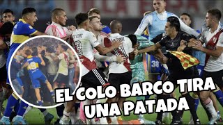 El CRUCE COMPLETO entre JUGADORES de BOCA JUNIORS vs RIVER PLATE