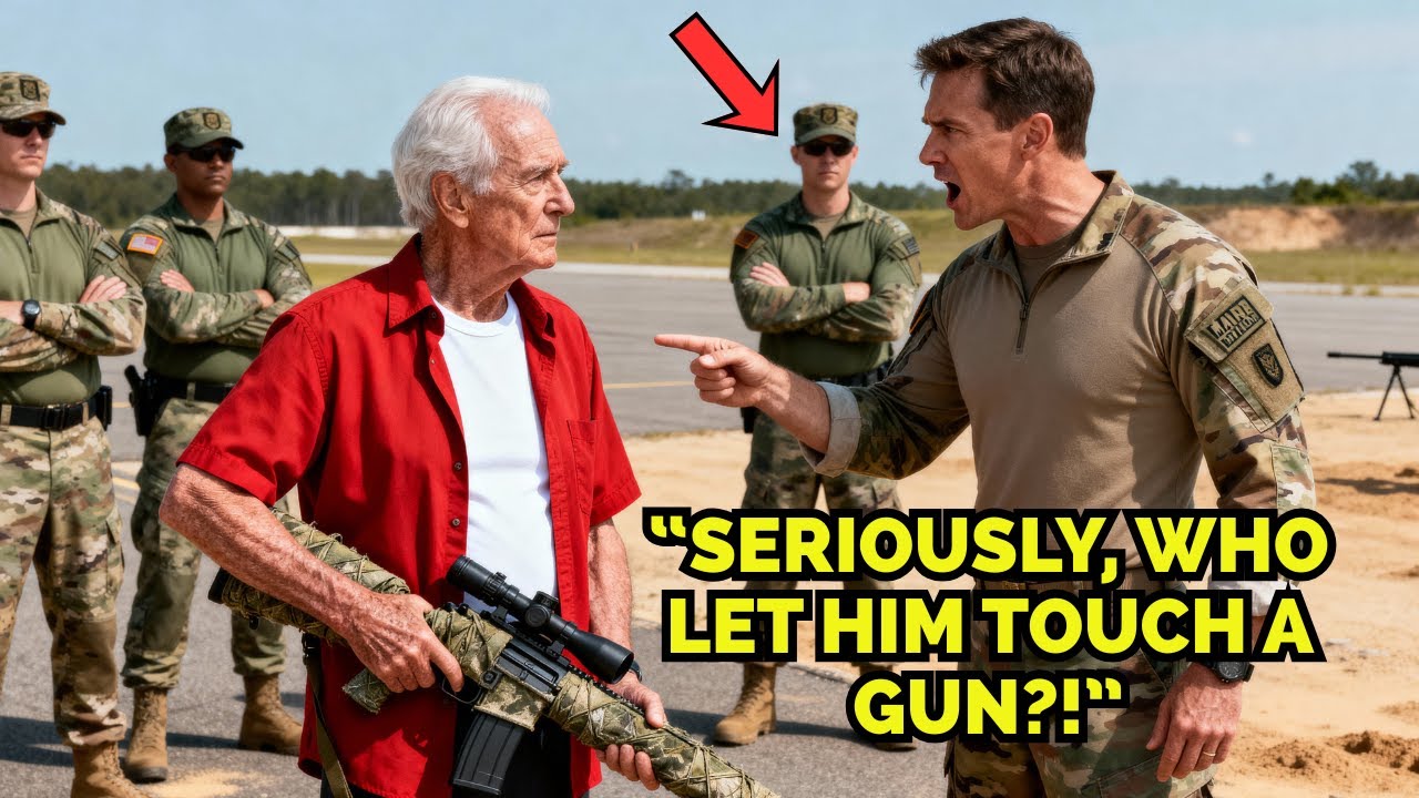 They Mocked His Age — Until He Outshot the Best Marine Snipers💪😎