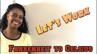 How To Convert Fahrenheit To Celsius | Pharmacy Technician