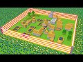 JJ and Mikey BUILD LASER PROTECTION OF THE VILLAGE FROM ARMY ZOMBIES! Zombie vs Villager