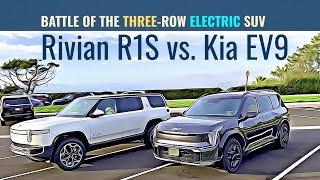 Rivian R1S vs. Kia EV9: Owners' Comparison of these 3-row Electric SUVs  (Quick Take)