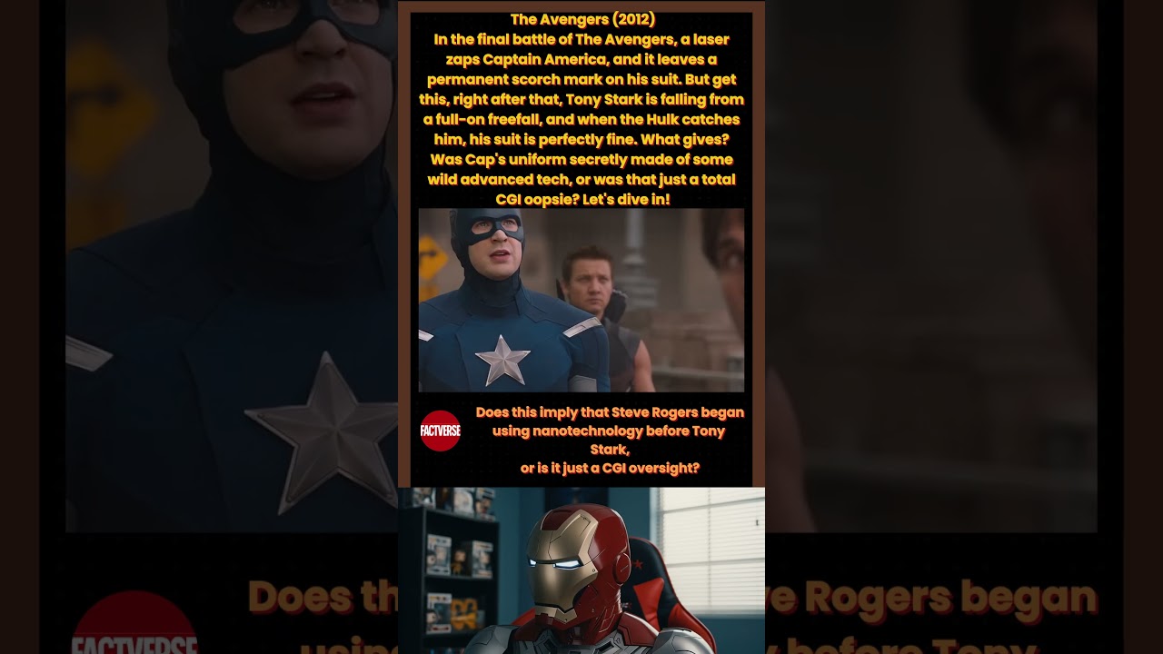 Cap’s suit stronger than Iron? 🛡️🤔