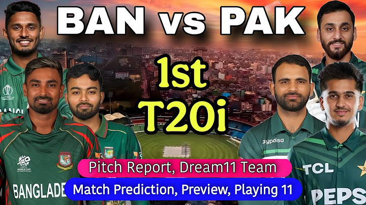 Bangladesh vs Pakistan 1st T20I 2025 Match | BAN vs PAK Prediction T20 ! #pakvsban #predictions 