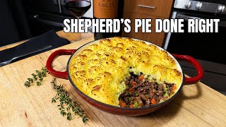 Classic Shepherd’s Pie Done Right | Red Wine Braised Lamb + Bordeaux Pairing Content