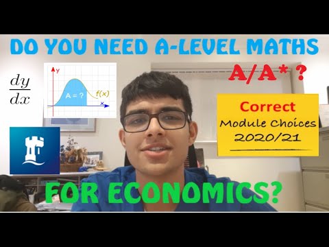 वीडियो: अर्थशास्त्र की डिग्री के लिए कौन सा गणित आवश्यक है?