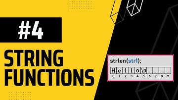 String Functions in C Programming | strcat(), strcpy(), strcmp(), strlen() | CodeSurfer
