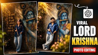 Lord Krishna Wall Ai Photo Editing Prompt | Lord Krishna Ai Photo Editing Prompt screenshot 5