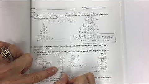 Eureka math grade 5 module 2 lesson 9