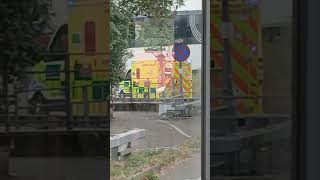 Emergency Ambulance from X10 Bus Army & Navy Roundabout