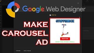 GOOGLE WEB DESIGNER TUTORIAL - Carousel Banner
