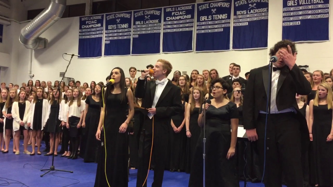 Darien High School - All Town Chorus Festival - My Shot from Hamilton
