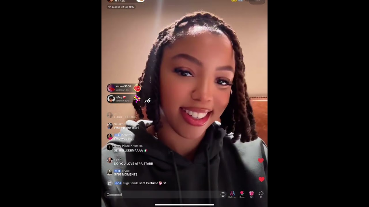 Chloe Bailey TikTok Live | 11.27.24 | cxhdailys