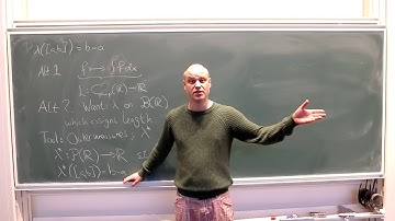 Lecture 2: Outer measures, construction of the Lebesgue measure.