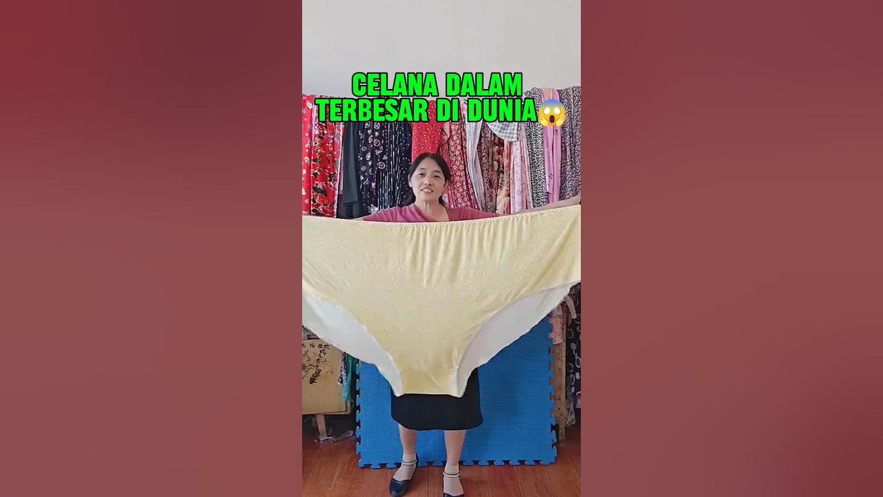 CELANA DALAM TERBESAR DIDUNIA π± #shorts CELANA DALAM TERBESAR DIDUNIA π± #shorts