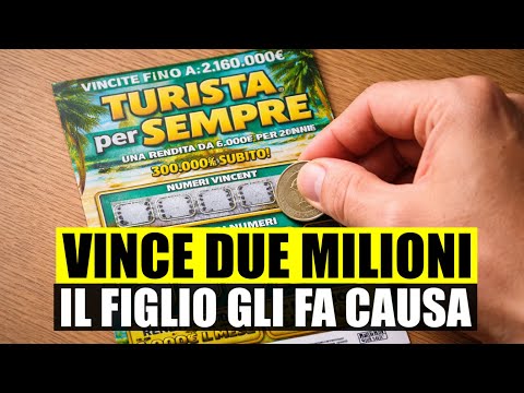 Video VINCE 2 MILIONI AL GRATTA E VINCI. IL FIGLIO GLI FA CAUSA: VOGLIO 1.800 EURO AL MESE - TREVISO