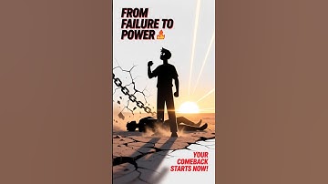 Turning Setbacks Into Comebacks | How to Rise Stronger After Failure #motivation #personalgrowth