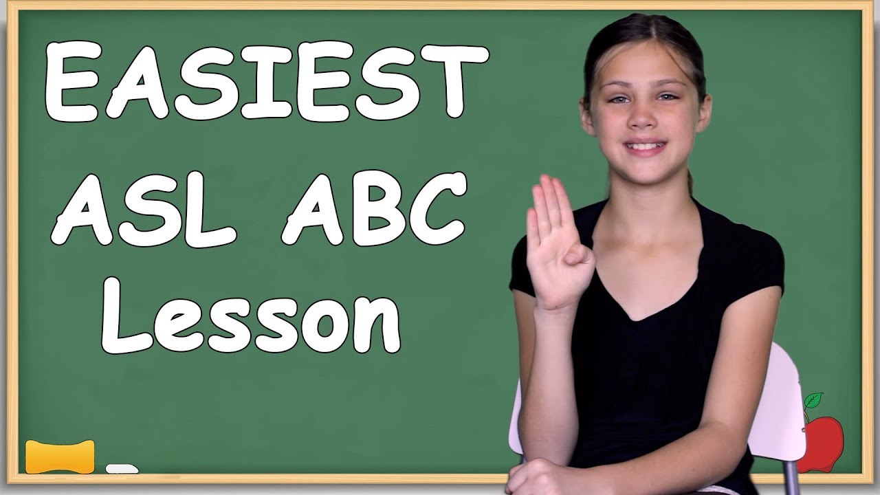 Easiest Way To Learn Your Asl Abcs Slowest Alphabet Lesson Youtube