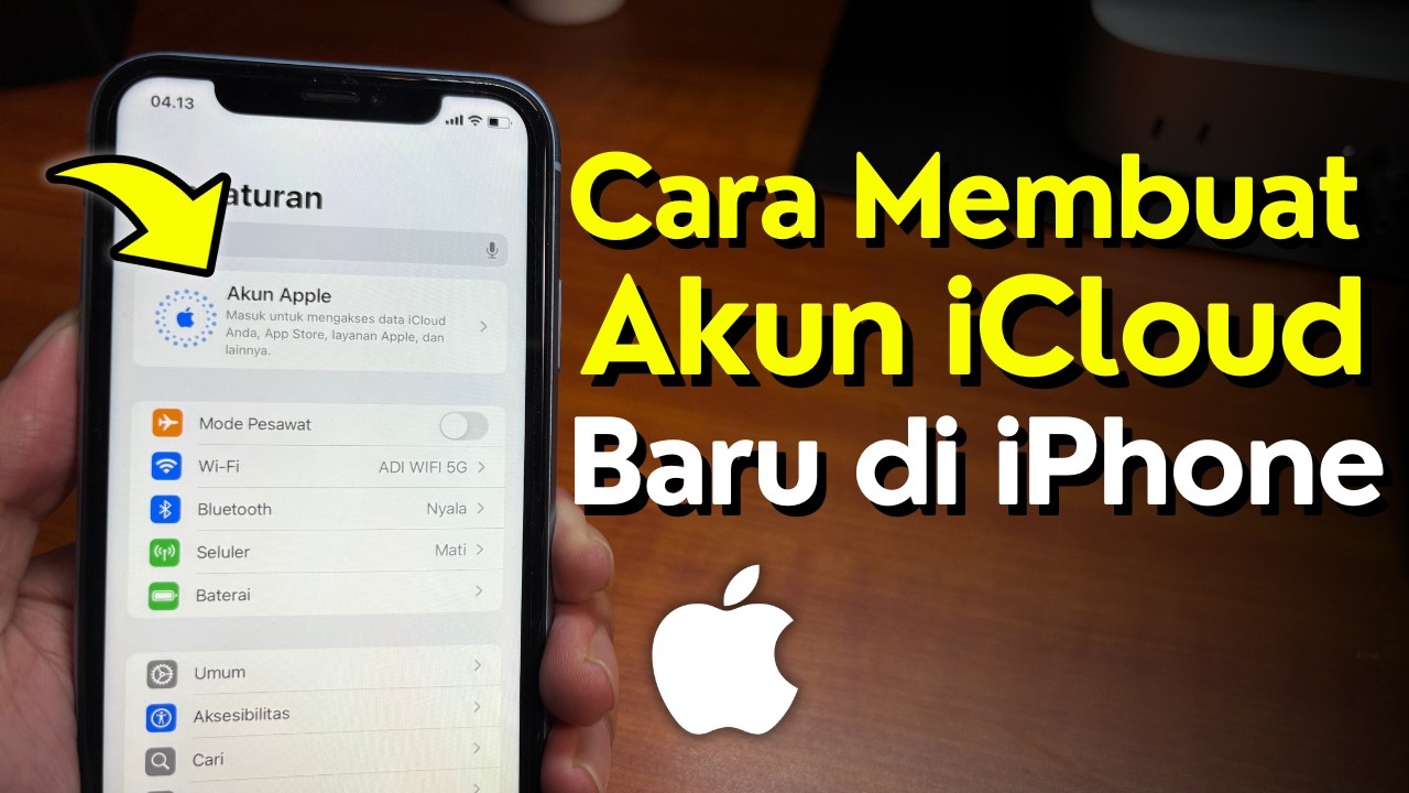 Cara Membuat Akun iCloud Baru di iPhone | Daftar Apple ID Paling Mudah ...