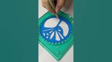 Drawing Sounds You Can Feel! #art #shorts #spirograph #asmr #trending #viralshorts #satisfying