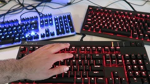 Blue Switches VS Red Switches VS Brown Switches | Mechanical Keyboard Comparison