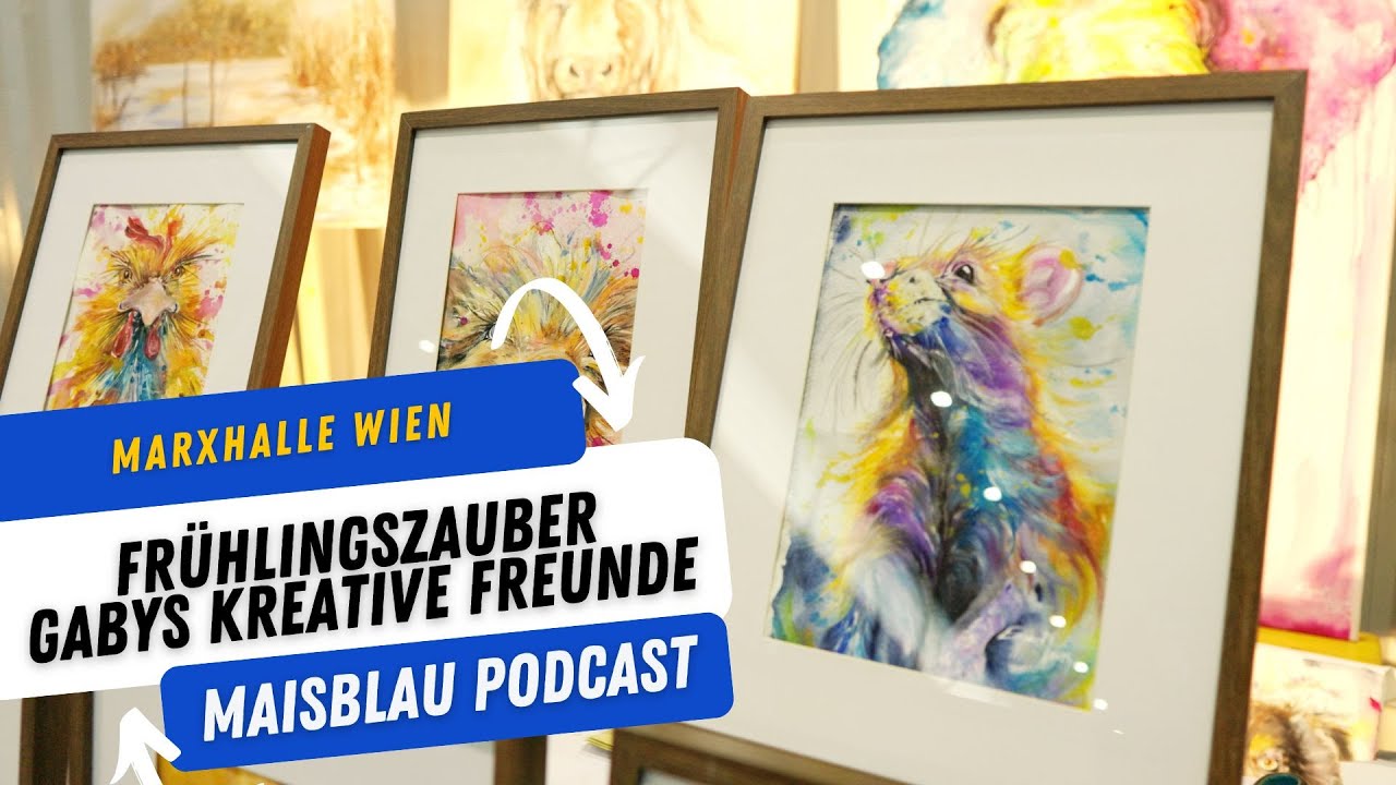 Gabys kreative Freunde sind in der Marx Halle! Kommt sie besuchen :)