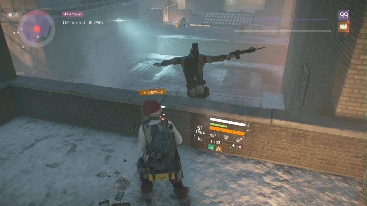 Tom Clancy's The Division | He has some nice parkor skills