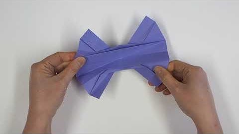 Origami Scallop Shell Tutorial  - Designed by Hoang Tien Quyet (ASMR Paper folding)
