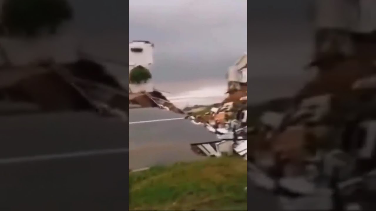 FURIA DA NATUREZA! muita destruição tempestade na africa
