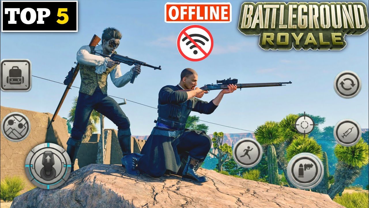 Top 5 Offline Battle Royal  Games For Android |Best Battle Royal Games | New Battle Royal Games 2026