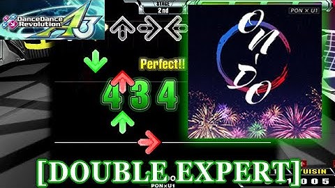 【DDR A3】 ON-DO [DOUBLE EXPERT] 譜面確認＋Play