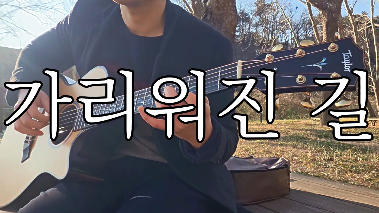 (유재하) 가리워진 길 - Fingerstyle cover